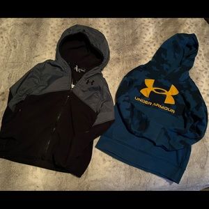 Under Armour boys 5t sweater and jacket
